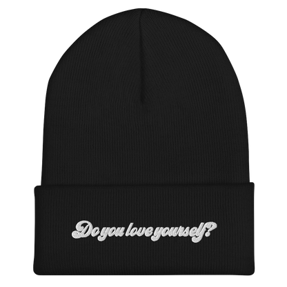"DYLY?" Beanie - emo_octopus