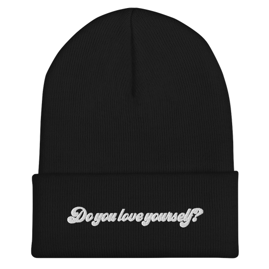 "DYLY?" Beanie - emo_octopus