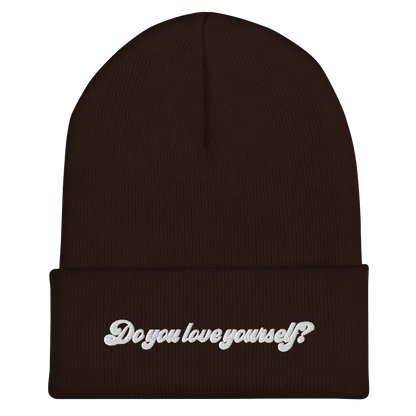 "DYLY?" Beanie - emo_octopus