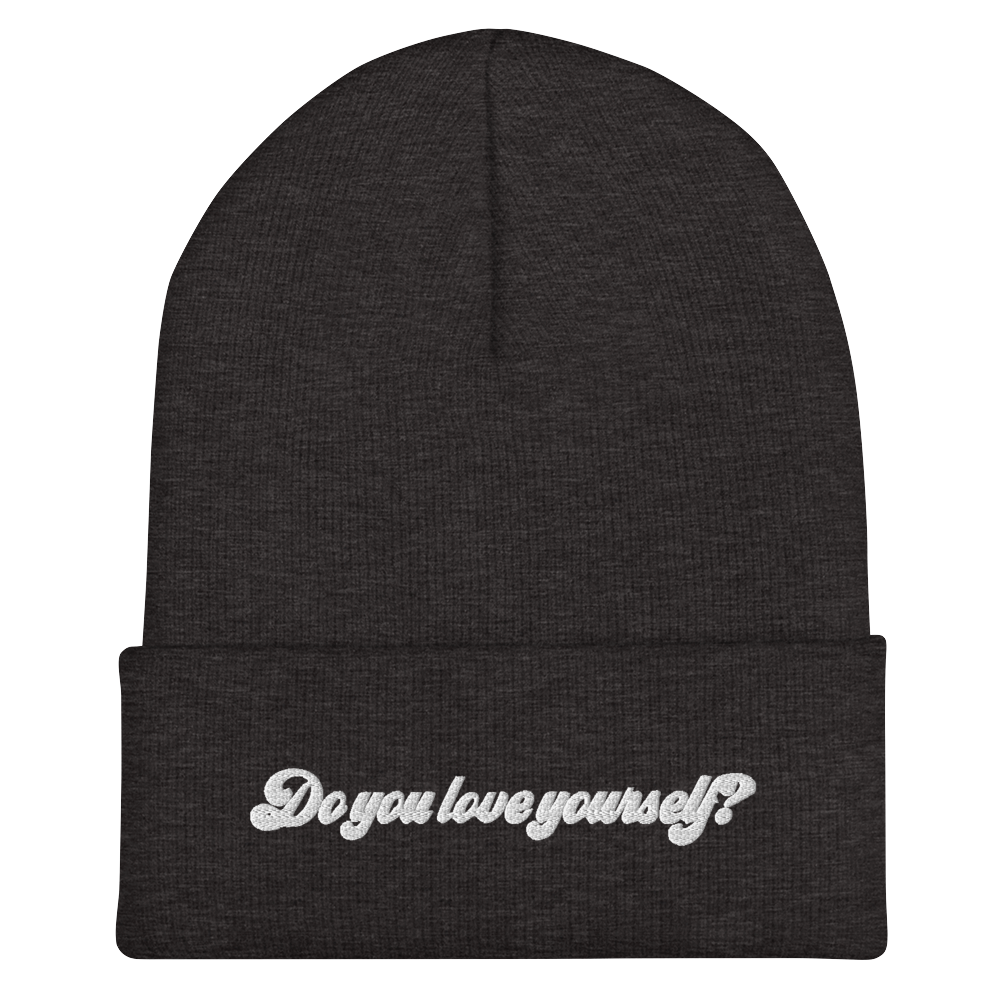 "DYLY?" Beanie - emo_octopus