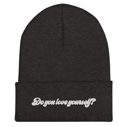 "DYLY?" Beanie - emo_octopus