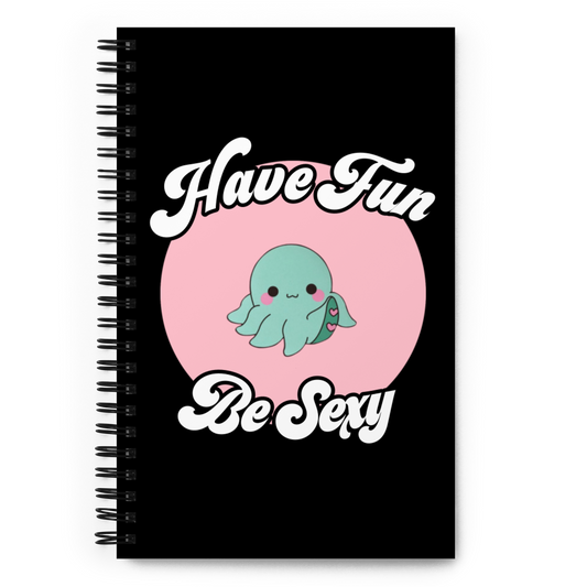 Love Notes - Spiral Notebook - emo_octopus